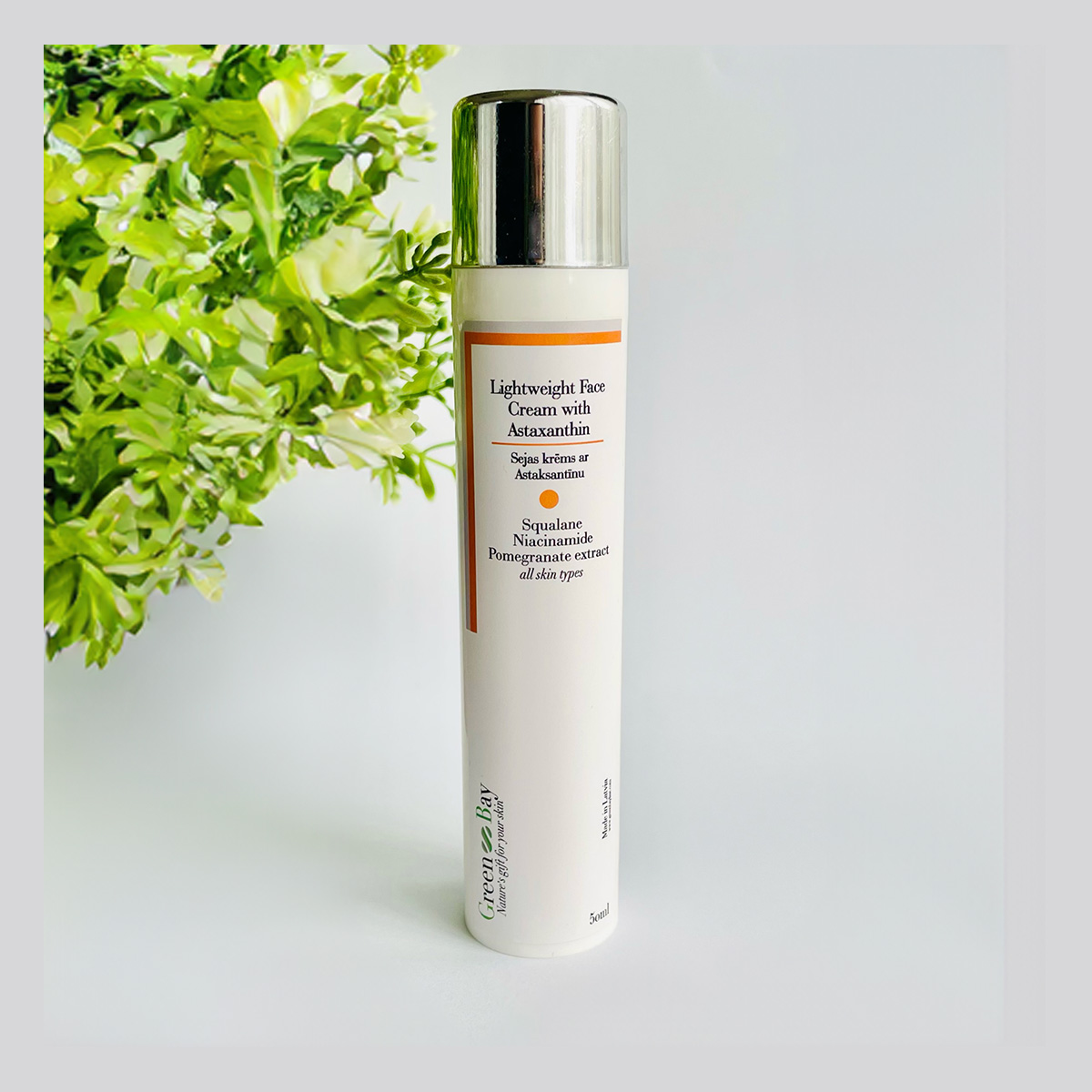 Face cream with Astaxanthin Dabīgā kosmētīka